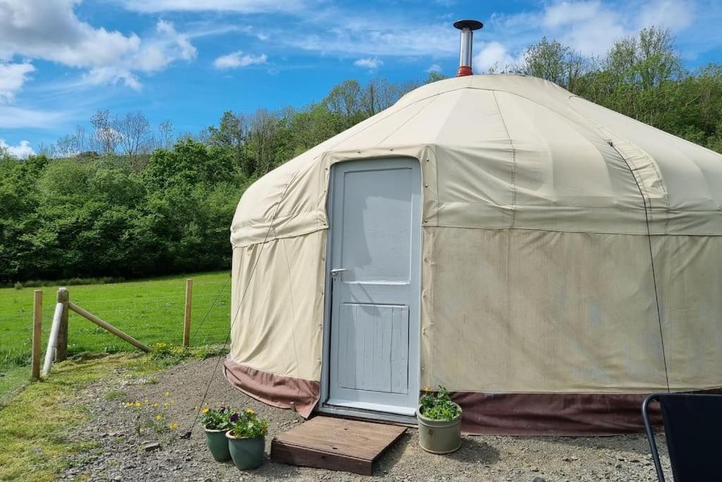 מלון Cynghordy Bronfelen Yurt מראה חיצוני תמונה